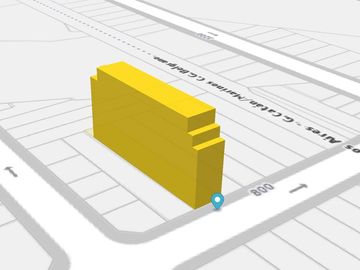 VENTA LOTE 8,85 X 54,55 VENDIBLES 2657m2 - USAM