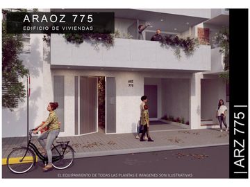Venta mono amb 39 m²  con parrilla Villa Crespo