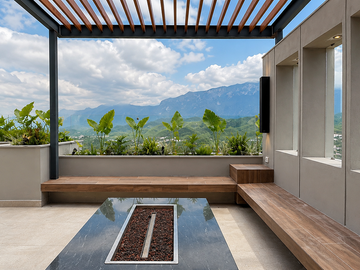 RESIDENCIA EN VENTA EN CASTAÑOS DEL VERGEL, MONTERREY