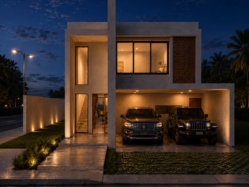 CASA EN VENTA MERIDA, TAMANCHE, SALAMA PREMIUM LIVING, MOD. MAJI, A 12 MESES.