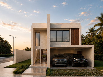 CASA EN VENTA MERIDA, TAMANCHE, SALAMA PREMIUM LIVING, MOD. MAJI, A 12 MESES.