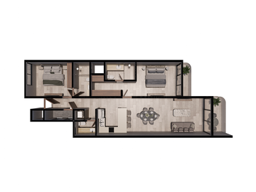 ÚLTIMOS DEPARTAMENTOS DE LUJO EN VENTA EN CAMPESTRE, MÉRIDA