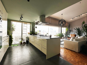 Penthouse en VENTA de dos niveles, terraza y hermosa vista arbolada en Polanco