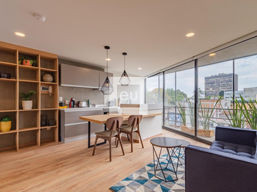 LOFT CON TERRAZA PRIVADA EN RENTA EN JUÁREZ