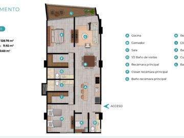 DEPARTAMENTOS EN VENTA EN  CHIXULUB, MÉRIDA YUCATAN.  MOD B