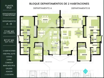 Departamento en venta 2 dormitorios El Capricho | Salta