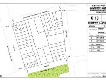 Venta Lote de 311m2 Balvanera Av. Jujuy