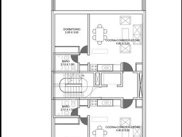 VENTA 2 AMB C BALCON/TERRAZA VILLA URQUIZA DE POZO