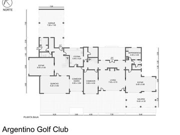 Venta casa 10 amb. en Golf Club Argentino, Pilar.