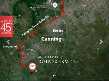 TERRENO EN  VENTA ESTANCIA VILLA MARIA EZEIZA