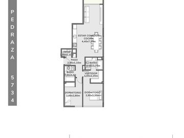 DEPARTAMENTO EN VENTA VILLA URQUIZA 3 AMBIENTES