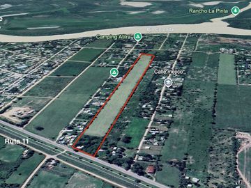 6,6 HECTAREAS EN VENTA - SAUCE VIEJO SOBRE RUTA 11