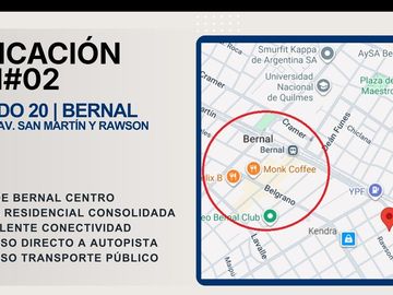 VENTA DEPARTAMENTO FINANCIACION 48 CUOTAS BERNAL