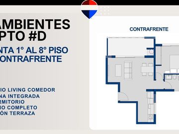 VENTA DEPARTAMENTO FINANCIACION 48 CUOTAS BERNAL