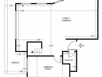 PENTHOUSE Dúplex con Jardín y Vista al río - NUÑEZ