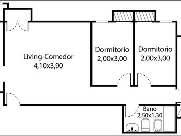 VENTA 4 AMB - SANTA RITA - MUY LUMINOSO