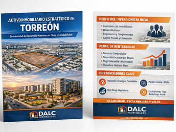 Terreno en Venta Torreón Coahuila | Potencial de Desarrollo Escalonado