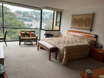 Departamento SemiAmueblado en Renta en Granjas de Palo Alto, Cuajimalpa