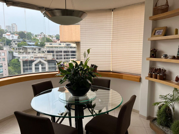 Departamento SemiAmueblado en Renta en Granjas de Palo Alto, Cuajimalpa