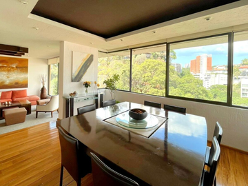Departamento SemiAmueblado en Renta en Granjas de Palo Alto, Cuajimalpa