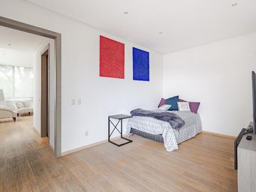 Exclusivo departamento de dos niveles en polanco con balcón, terraza y vigilancia 24/7