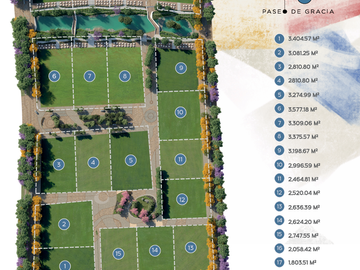 Macro Lotes en Venta, Terrenos en en Paseo de Gracia, Zona Andares, Zapopan