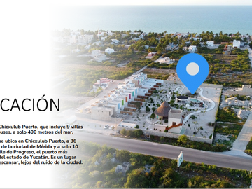 Townhouse en venta en Chicxulub, Diez.cinco, Chicxulub Puerto, Yucatán