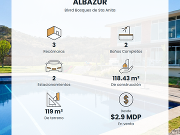 Casa en Venta Modelo: Estrella L29 | Coto Alba, Residencial Albazur
