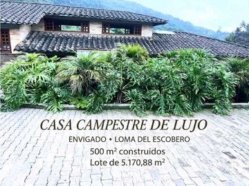 Venta Casa en Envigado, Loma del Escobero 5.170 m² de lote