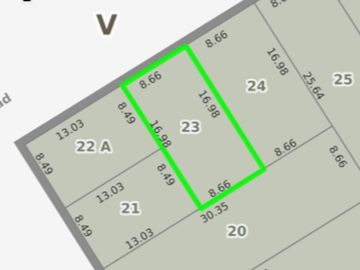 VENTA LOTE 147m² LANÚS OESTE