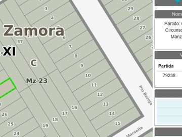 LOTE C/ CONSTRUCCION A REFACCIONAR - FINANCIACIÓN