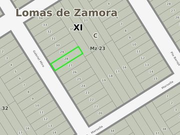 LOTE C/ CONSTRUCCION A REFACCIONAR - FINANCIACIÓN