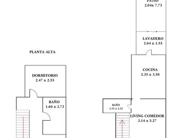 VENTA PH DUPLEX 3 AMB PATIO LAVADERO VILLA URQUIZA