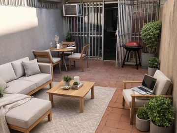 DEPARTAMENTO CON PATIO DE 22 m2