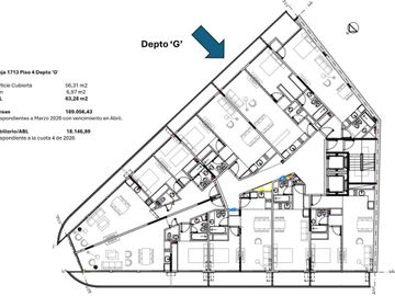 VENTA DEPARTAMENTO 2 AMBIENTES - PARQUE PATRICIOS