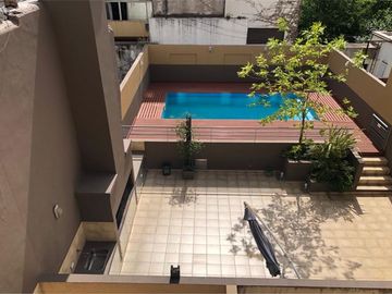 MONOAMBIENTE ALQUILER FLORES BALCON APTO PROF.