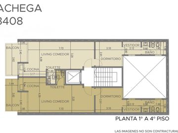 VENTA DEPARTAMENTO 2 AMB VILLA URQUIZA PATIO POZO