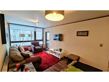 Venta Depto. amoblado 2D 2B 1E en Termas de Chillán