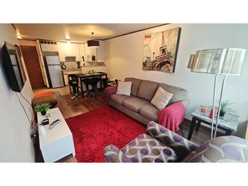 Venta Depto. amoblado 2D 2B 1E en Termas de Chillán