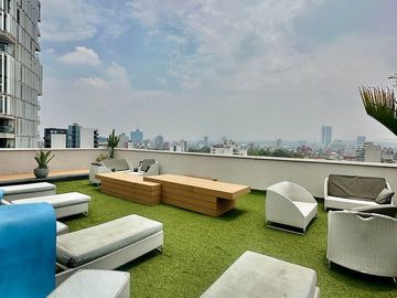 RENTA DEPARTAMENTO AMUEBLADO  VISTA PANORAMICA ,COLONIA HIPODROMO