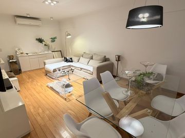 3 AMBIENTES - AMOBLADO Y EQUIPADO - PUERTO MADERO - COCHERA OPCIONAL