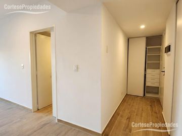 Departamento monoambiente en alquiler, con balcon y aire acondicionado