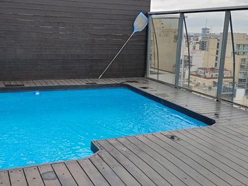Excepc 1 Amb cfte c/Bcon Piscin Terraza c/Parrilla