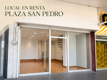 LOCAL COMERCIAL EN RENTA EN PLAZA SAN PEDRO