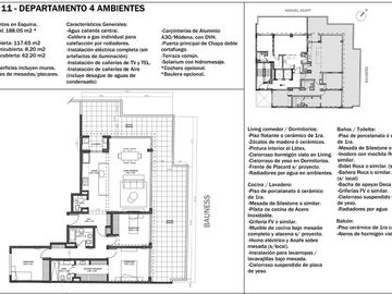 Venta Departamento 4 Amb C/terraza Villa Urquiza