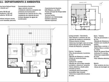Venta Departamento 2 Amb Desarrollo Villa Urquiza
