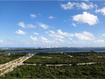 Oficina 408 en renta de 55 m2 en corporativo Malecón, Cancún