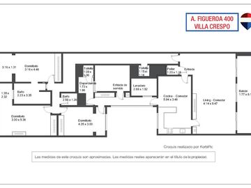 Piso 4 amb + dep venta Villa Crespo cochera balcón
