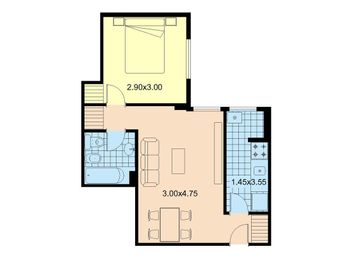 Av San Isidro 4700 - Nuñez - 2 Amb - Excelente Ubicacion