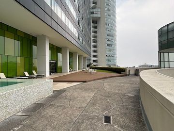 Bello y cálido  depto se renta en City Santa Fe, Torre Amsterdam